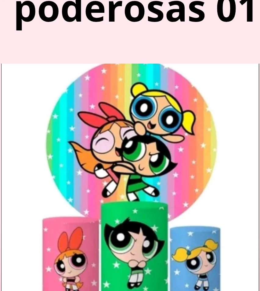 Pegue e Monte Meninas Super Poderosas
