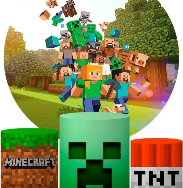 Pegue e Monte Minecraft