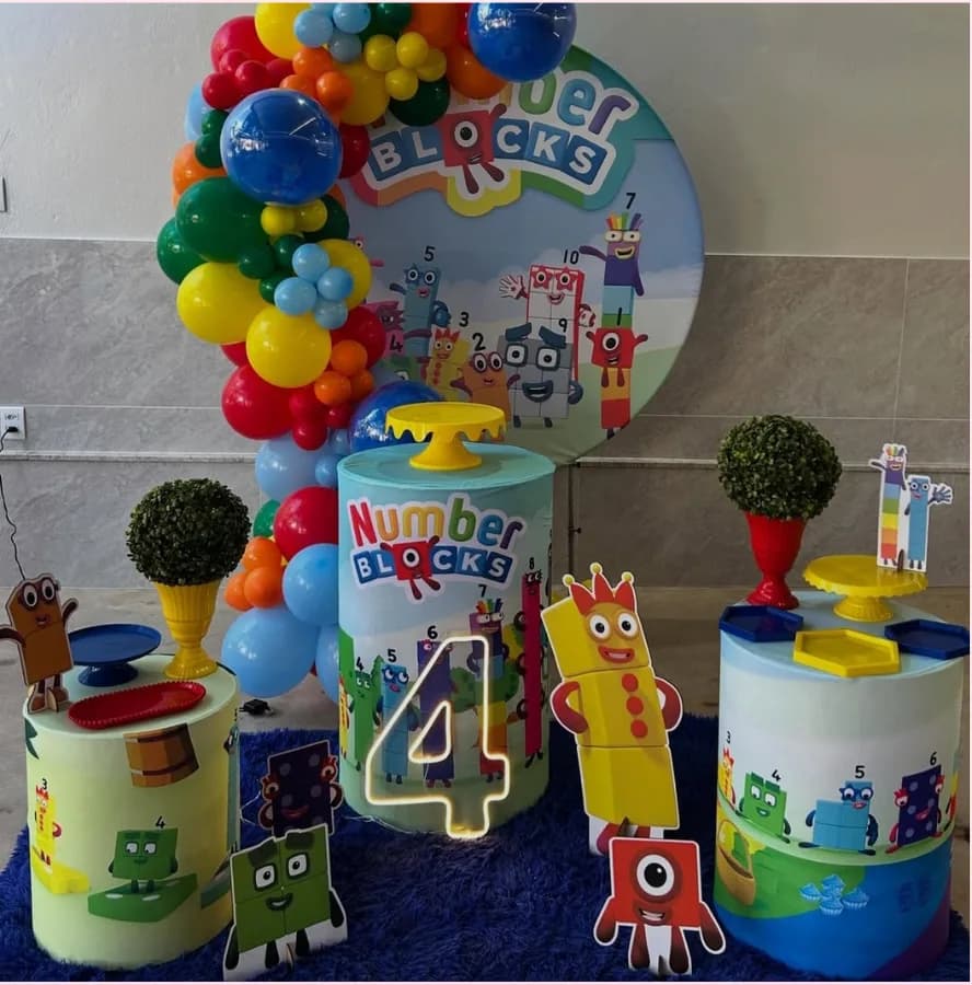 Pegue e Monte Numberblocks